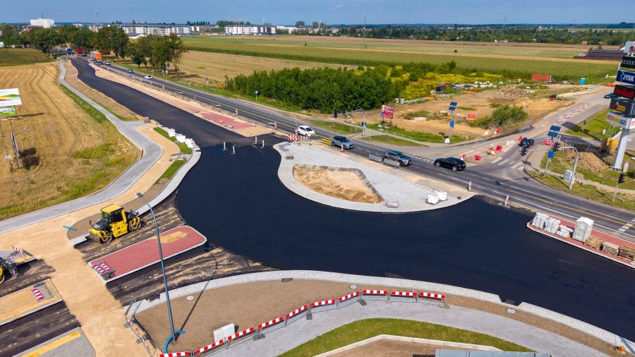 Rondo powstaje przy Alei UE i DK60. Kolejny etap wschodniej obwodnicy Ciechanowa